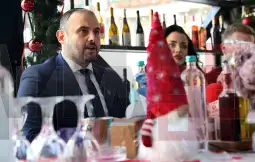 Прес-конференција на Градоначалникот на Град Скопје Орце Ѓорѓиевски null