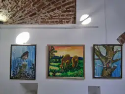 Изложба „Цветна градина“ на Роза Мојсовска