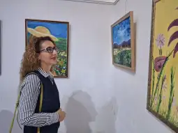 Изложба „Цветна градина“ на Роза Мојсовска