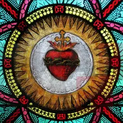 Света Маргарет Мари Алакок и нејзиниот приказ на Светото срце на Исус од 1673 година