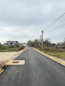 Асфалтирана улица во Илинден