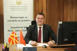 Арсим Идризи, директор на Инспекторат за употреба на јазиците