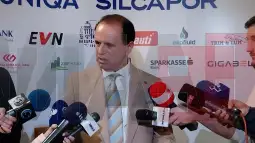 в.д. претседателот на Стопанската комора на северозападна Македонија, Нухи Алиу