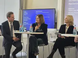 Божиновска на „Berlin Global Dialogue“