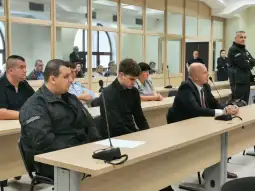 Казна затвор  од 12 години му одреди Судот на Васил Јованов, врз основа на признание на вина за делото „тешки дела против безбедноста на луѓето и имотот во сообраќајот“ за прегазувањето на Фр