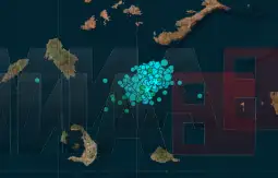 санторини земјотреси