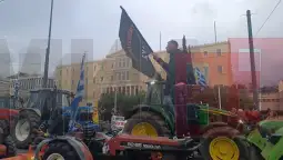 земјоделци атина протест