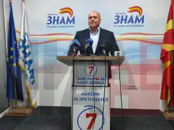 Presidential candidate Maksim Dimitrievski told a press conference late on Wednesday that ZNAM would be a political factor of stability in the country, a kingmaker in the future government.