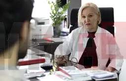 прим. д-р Ленче Нелоска, директорка на ЈЗУ Специјализирана болница за геријатриска и палијативна медицина „13 Ноември“ - Скопје, фото: миа