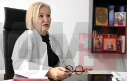 прим. д-р Ленче Нелоска, директорка на ЈЗУ Специјализирана болница за геријатриска и палијативна медицина „13 Ноември“ - Скопје, фото: миа
