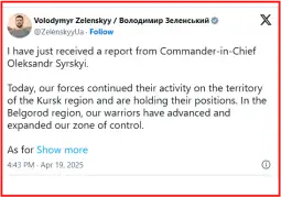 Украинскиот претседател Володимир Зеленски изрази скептицизам во врска со едностраниот велигденски прекин на огнот, објавен денеска од рускиот претседател Владимир Путин. Во објава на социјал