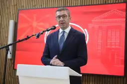 Изјави на учесниците на лидерската средба во Клубот на пратениците, иницирана од премиерот и претседател на ВМРО-ДПМНЕ, Христијан Мицкоски.