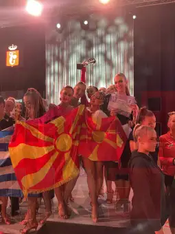 Македонското студио „Денсерс јунајтед“ освои вкупно 19 медали во Полска