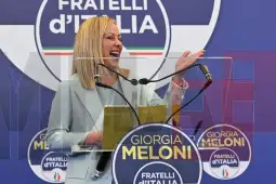 Италијанската крајнодесничарска партија „Италијански браќа“, предводена од Џорџа Мелони, освои 26 отсто од гласовите на изборите, а нејзината десничарска коалиција има убедливо мнозинство во 