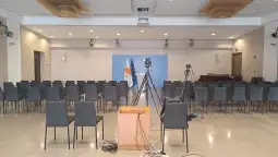 По нападот со беспилотно летало врз британските бази во близина Лимасол, во претседателската палата во Никозија беше отворен прес-центар со цел брзо и навремено информирање на новинарите и ја