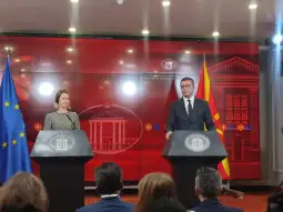 At a joint press conference Friday with the High Representative of the European Union for Foreign Affairs and Security Policy, Kaja Kallas, Prime Minister Hristijan Mickoski stressed that the
