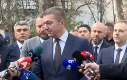 Kryeministri Hristijan Mickoski pret nga Prokuroria Publike pas zërave të marrë masa në lidhje me informacionet që ai ka paraqitur në seancën e djeshme parlamentare për pyetjet e deputetëve s