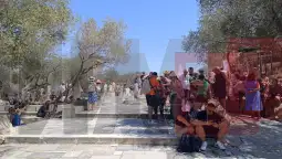 Акропол туристи Атина