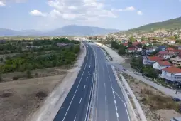 делница од автопатот Кичево - Охрид