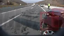 автопат штип скопје сообраќајка со осум возила