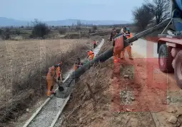 На две локации во полскиот регион на општина Зрновци во тек е изградбата на помошни канали за наводнување и каскади во коритото на реката Зрновка, во рамки на проектот на Локалната самоуоправ