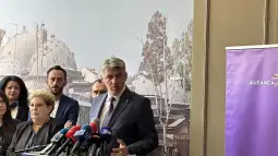 I and the other party leaders in the European Front have no right to interfere if a party leader has meetings with other political parties. I have been told that Arben Taravari met with Ali A