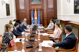 Претседателот на Собранието на Република Северна Македонија, Талат Џафери, денеска имаше координативна средба со потпретседателот на Собранието Горан Мисовски, координаторите на пратеничките 