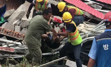 Се урна зграда во Камбоџа, двајца загинати, 17 повредени