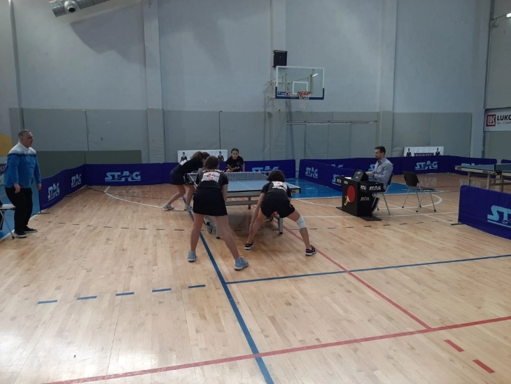 Стојановска го освои првото место на Балканската конект лига во пинг понг