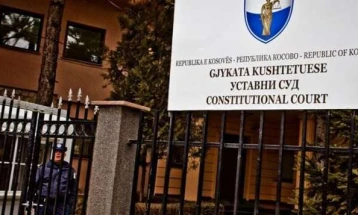 Уставниот суд на Косово времено го суспендира декретот на Тачи за формирање нова влада