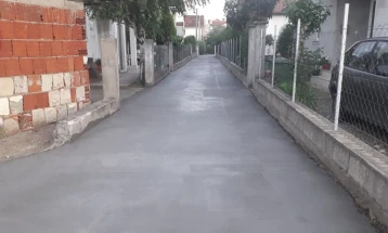 Бетонирани краци од две улици во Гевгелија