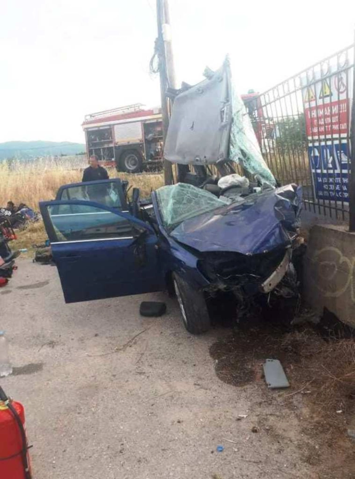 Еден загинат и десетмина повредени во сообраќајка кај Струмица (ДПЛ)