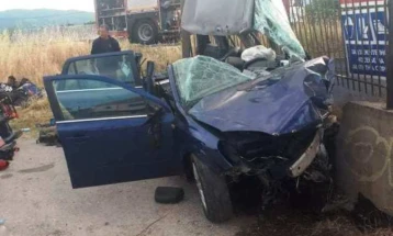 Еден загинат и десетмина повредени во сообраќајка кај Струмица (ДПЛ)