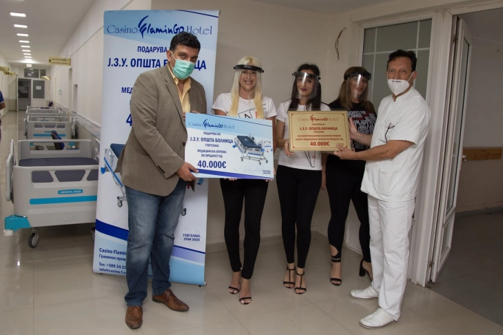 Казино „Фламинго“ донираше медицинска опрема за Општа Болница во Гевгелија