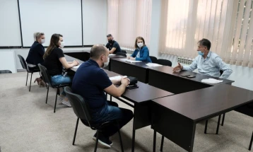 Фаница Николоска, носителка на листата на СДСМ во ИЕ6 оствари средба со претставници на фирми