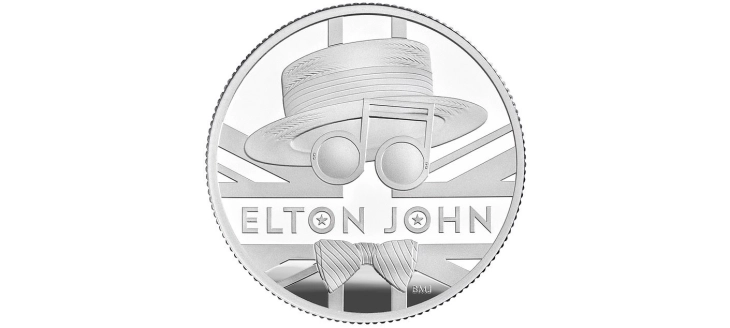 Монета во чест на сер Елтон Џон