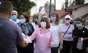 Царовска на средба со жителите на Драчево: Гласајте за „Можеме”, нудиме перспектива за идните генерации