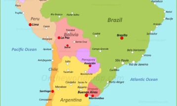 Јужна Америка е на второ место по бројот на смртни случаи од последици од Ковид-19