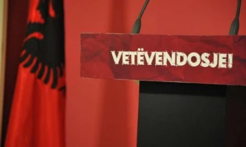 Самоопределување им честита на Албанците во земјава за изборните резултати
