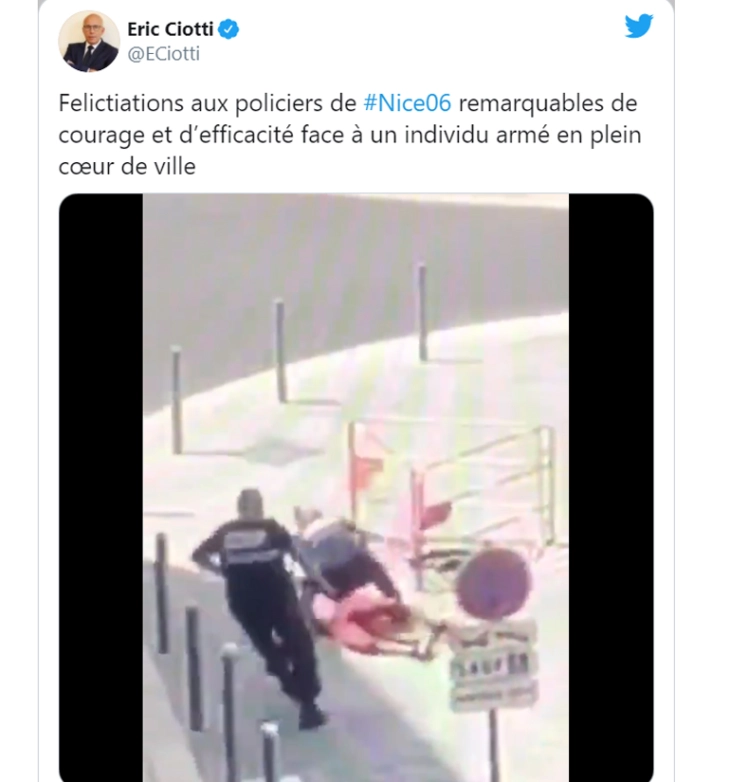 Вооружен инцидент во Ница