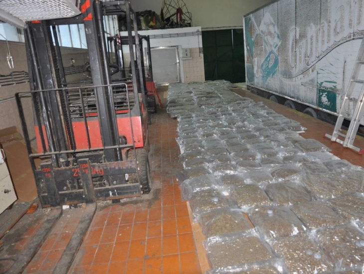 Мароканската полиција заплени 13 тони смола од канабис