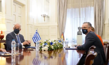 Мас: Германија и ЕУ се солидарни со Грција, потребна е деескалација и волја за искрен дијалог од Турција