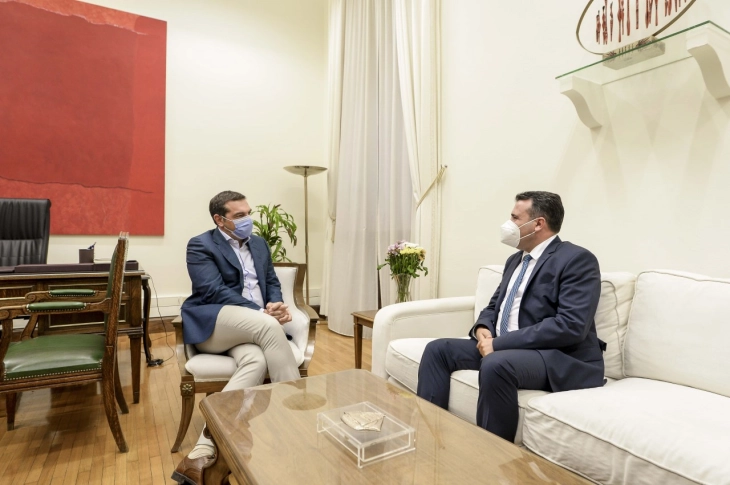 Заев-Ципрас: Договорот од Преспа не е само решение за спорот за името, туку и за долгорочно стратешко партнерство