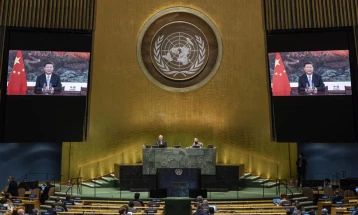 Во обраќањето во ОН, кинескиот претседател повика на светско единство