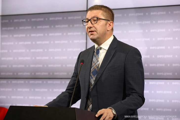 Мицкоски: ВМРО-ДПМНЕ нема да поддржи онлајн седници на собранието