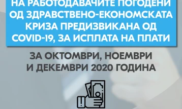 За компаниите со најниски приходи, најголема финансиска поддршка за исплата на плати