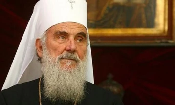Српскиот патријарх Иринеј примен во болница со Ковид-19