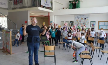 Работилници за ученици од основни училишта „Преку драма до здрави животни навики“