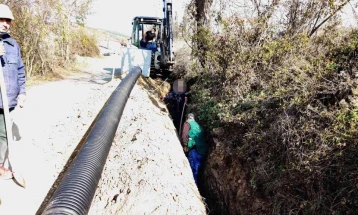 Целосно решен проблемот со отпадните води во делчевските населби Полето и Басарицa