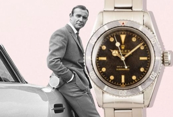 „Ролекс“ часовник на Шон Конери од 1960-тите оди на аукција